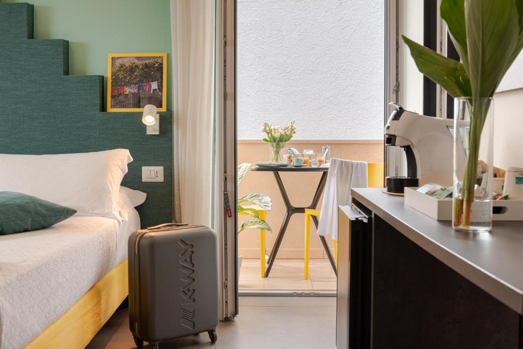 Posezení v ubytování Verdeaqua Rooms