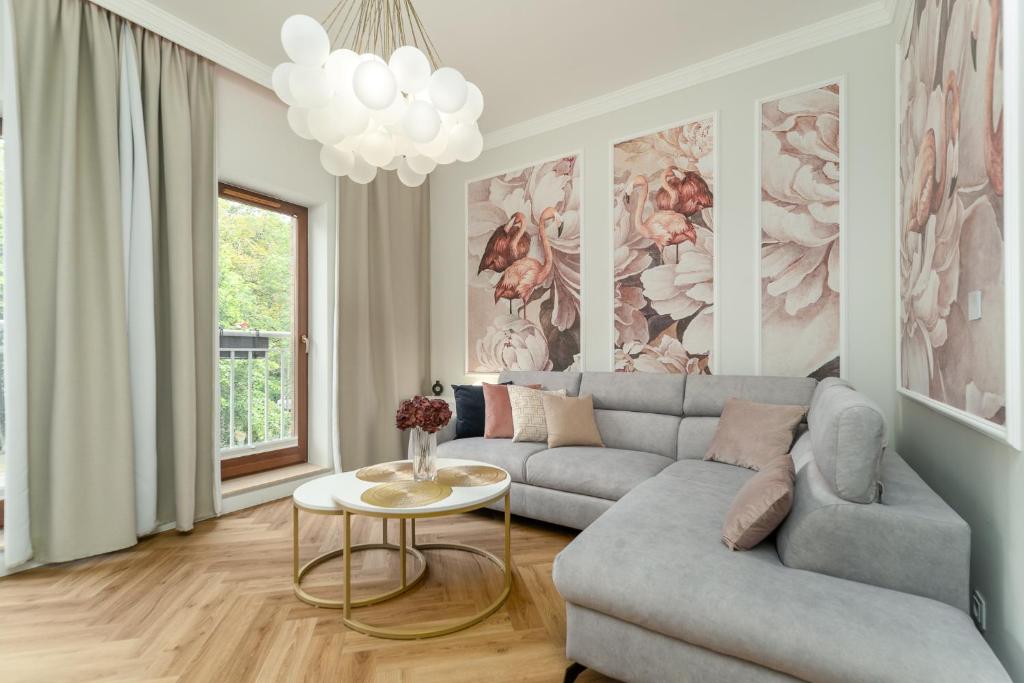 Posezení v ubytování Apartments Ostsee Platan PREMIUM