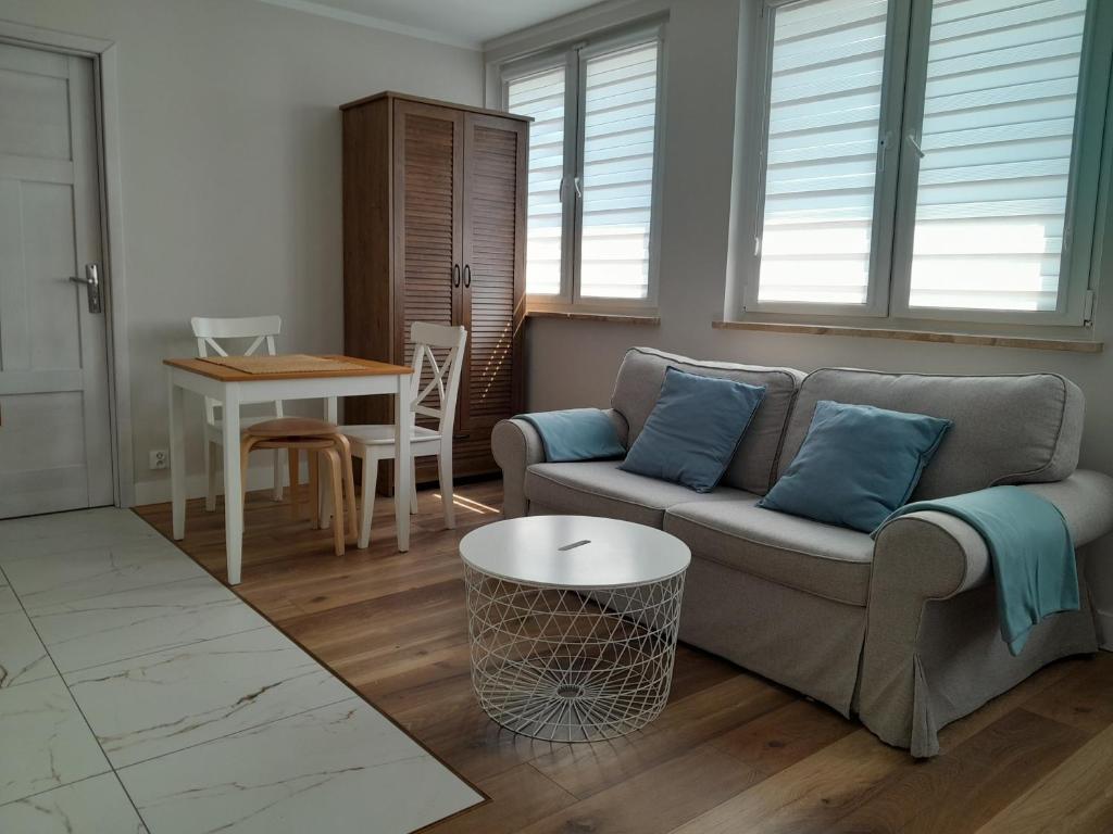 Posedenie v ubytovaní Nowe Apartamenty na Gryfa