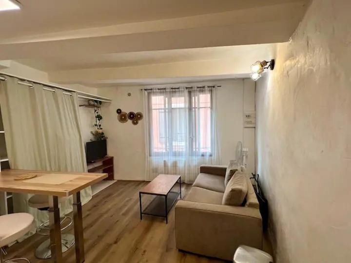 Posezení v ubytování Studio centre historique à Carpentras