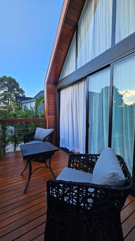 Balkón nebo terasa v ubytování Cabana Urbana Village Planalto
