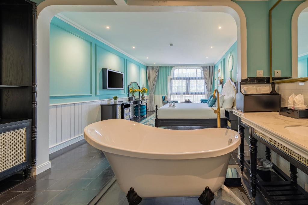 Phòng Deluxe Giường Đôi/2 Giường Đơn Nhìn Ra Thành Phố