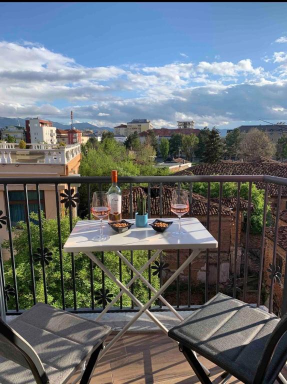 Balkón nebo terasa v ubytování Serenade Apartment