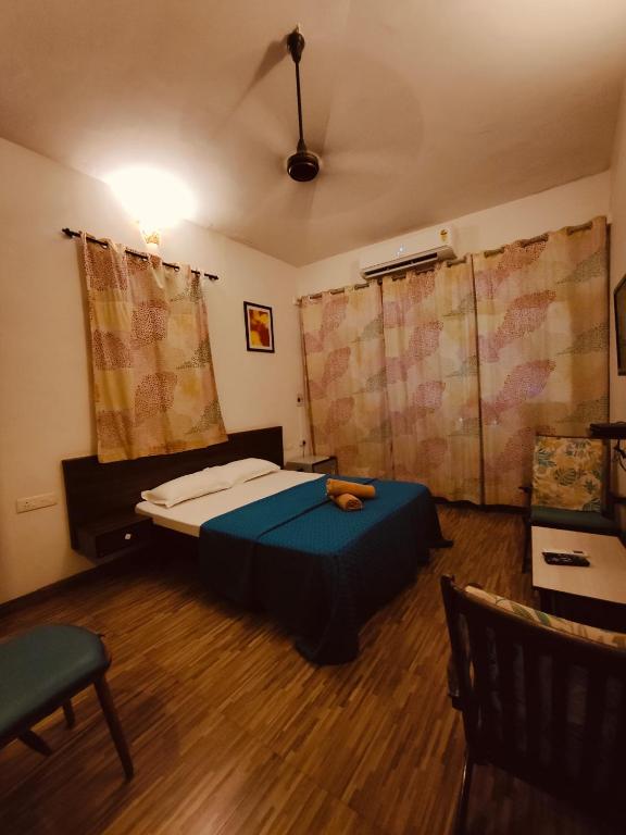 Postel nebo postele na pokoji v ubytování Hotel Bonanza