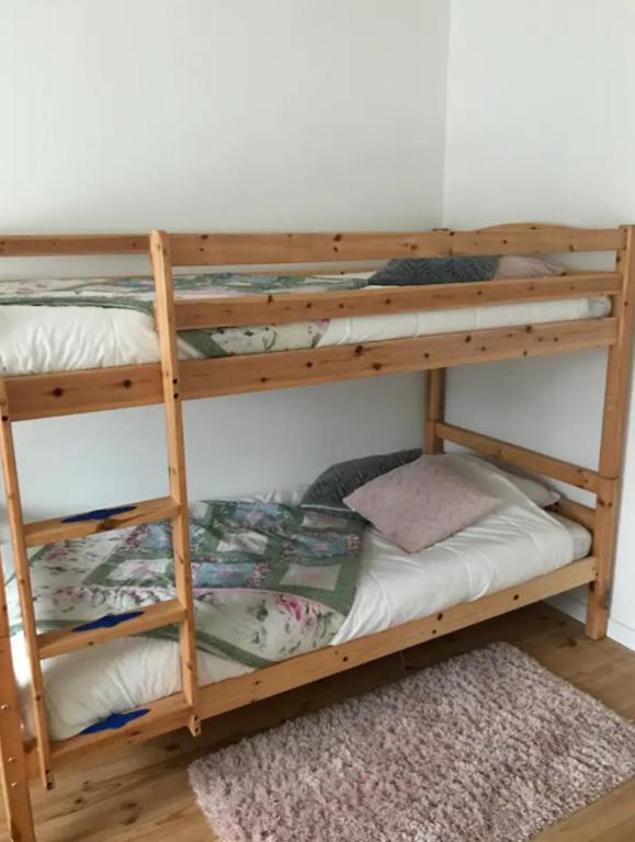Postel nebo postele na pokoji v ubytování Villa les Flots
