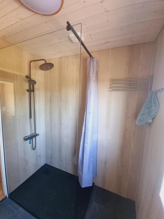 Koupelna v ubytování Elch Zimmer Wilderness Life