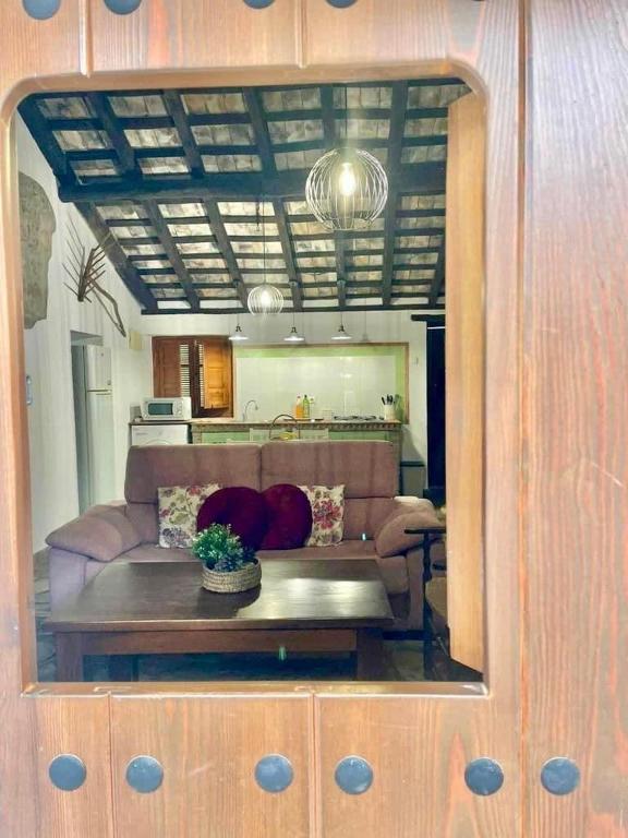 Kuchyňa alebo kuchynka v ubytovaní La casa vieja de Marchenilla