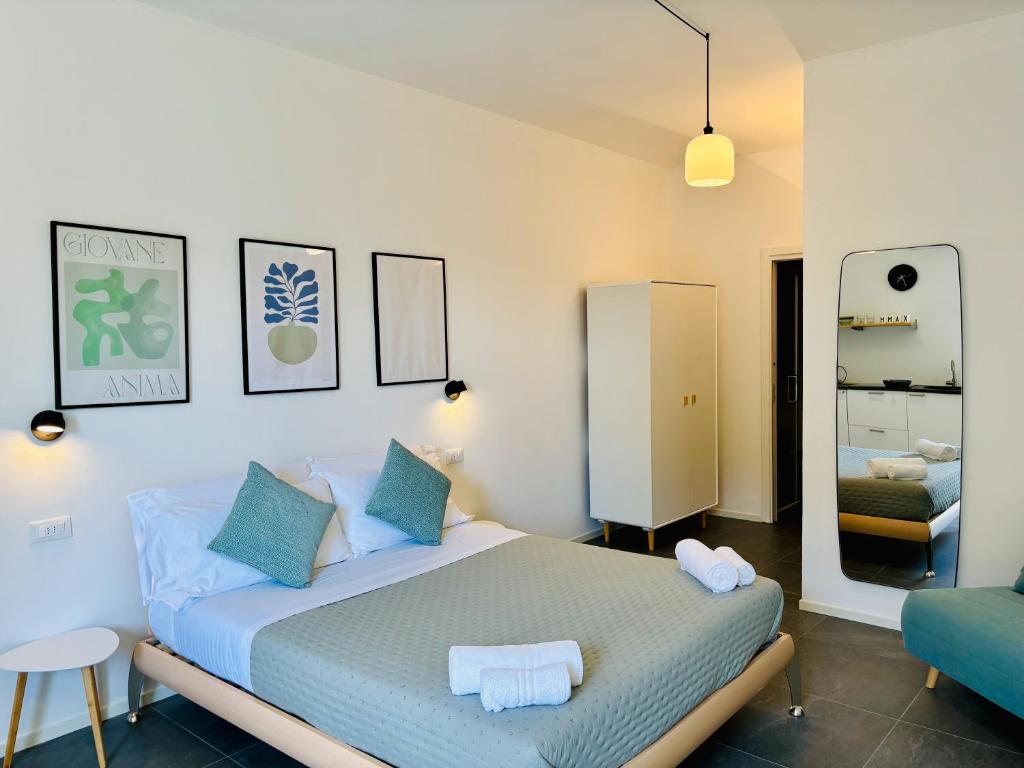 Postel nebo postele na pokoji v ubytování Villa Reise