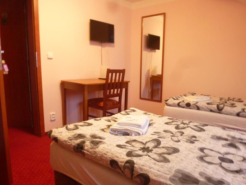 Postel nebo postele na pokoji v ubytování Apartment Karlovy Vary