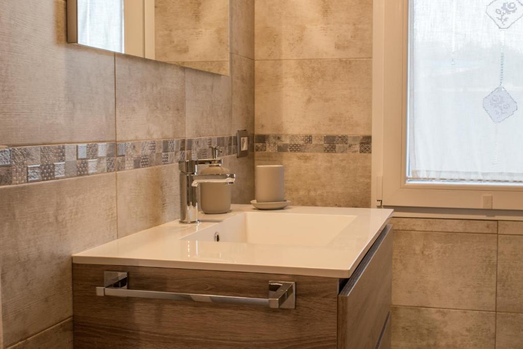 Koupelna v ubytování Casa Genisi