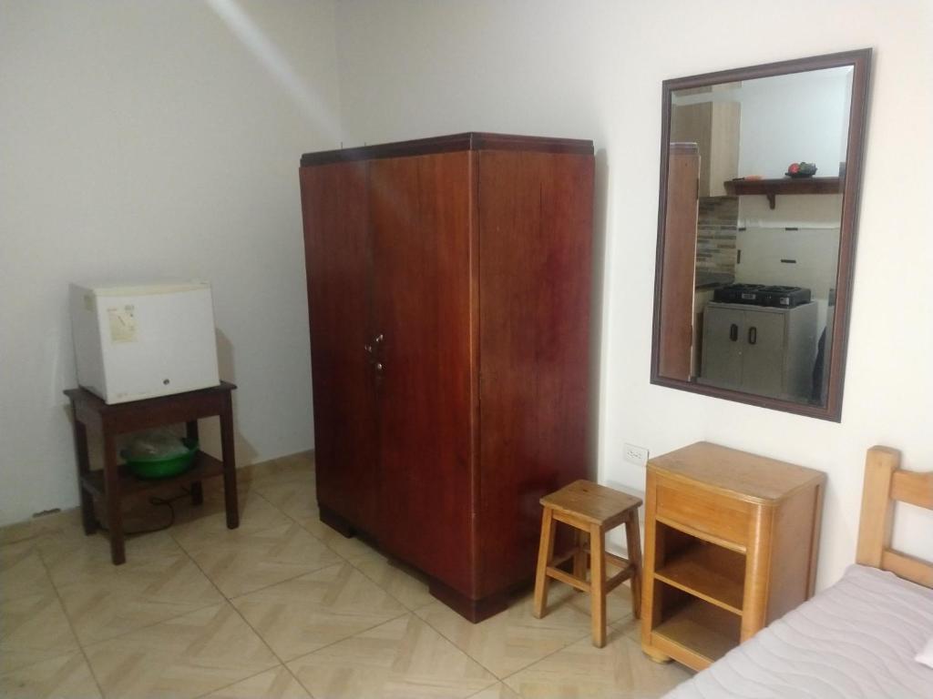 Kuchyň nebo kuchyňský kout v ubytování Casa Larimar