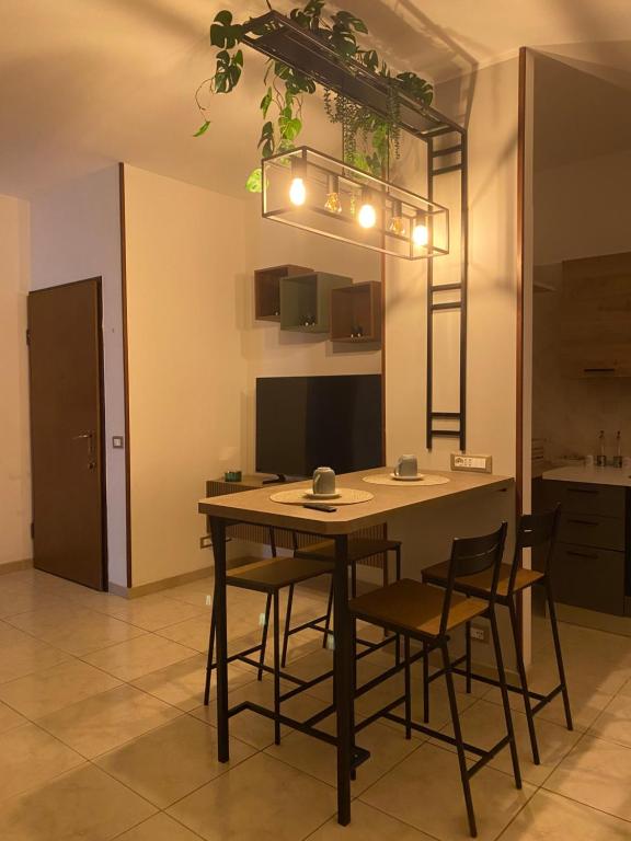 TV a/nebo společenská místnost v ubytování Vista Panoramica SGJ