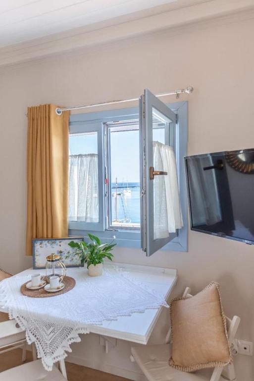 Area soggiorno di Manus Dei Exclusive Suites