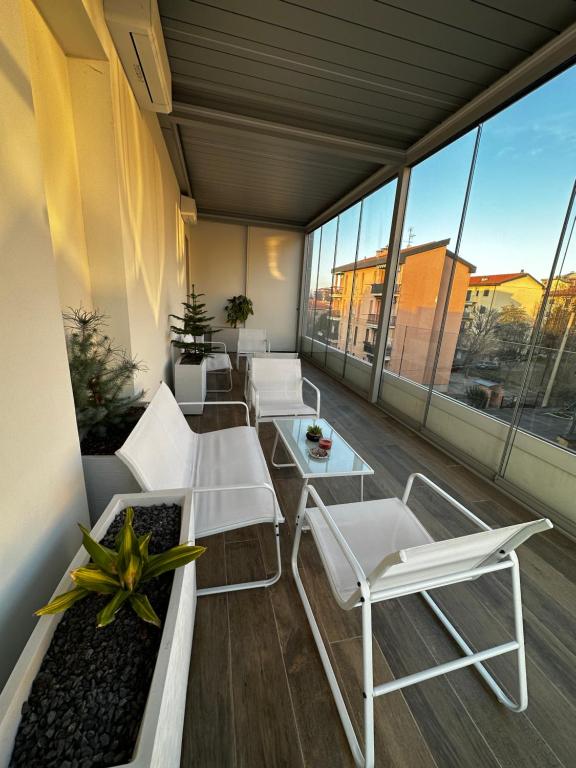 Balkón nebo terasa v ubytování GRANDI 32 Boutique Residence