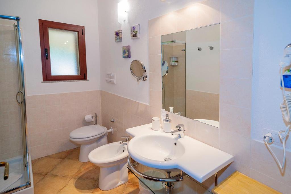 Koupelna v ubytování Sa Murta Bianca Guesthouse