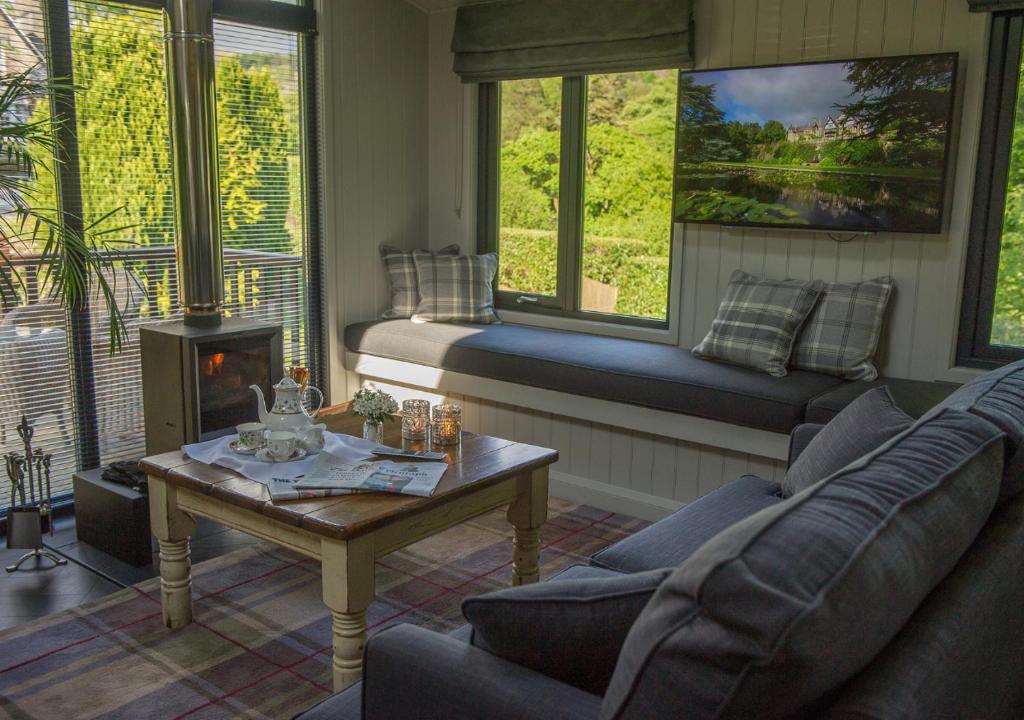 Posezení v ubytování Broadoaks Boutique Country House