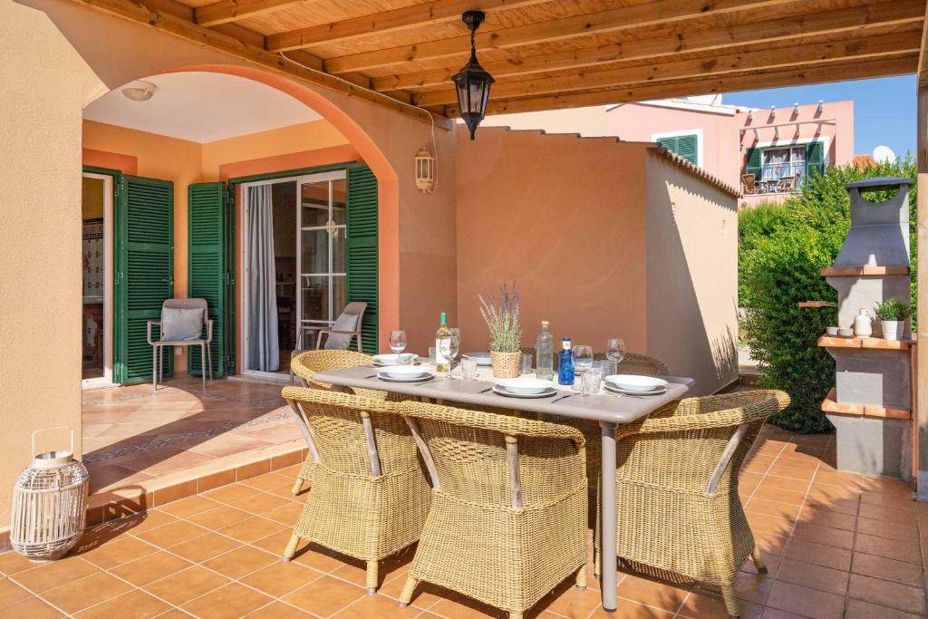 Balkón nebo terasa v ubytování Villa Marcolis Playa