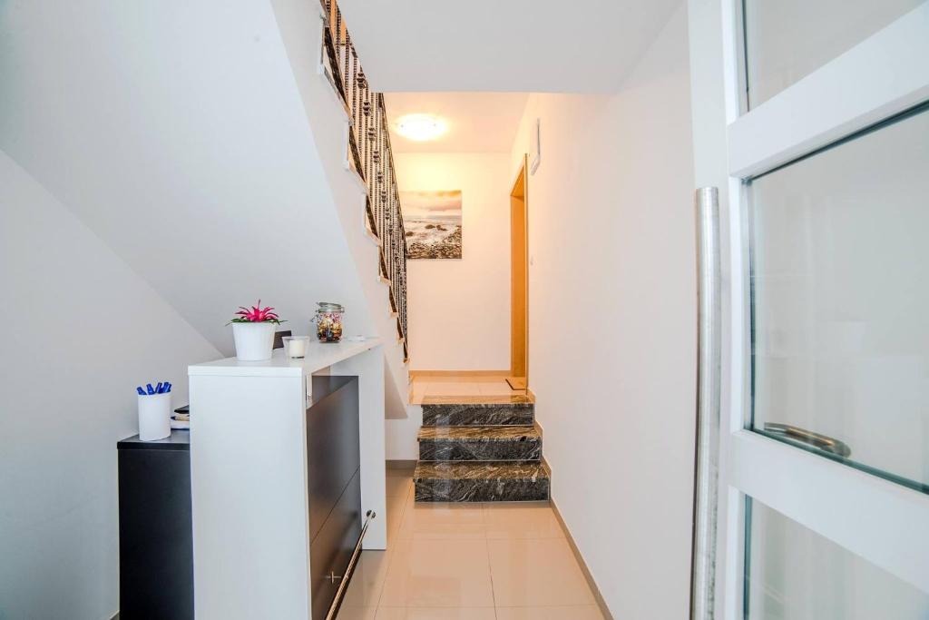 Kuchyňa alebo kuchynka v ubytovaní Apartmani Villa Adriatic