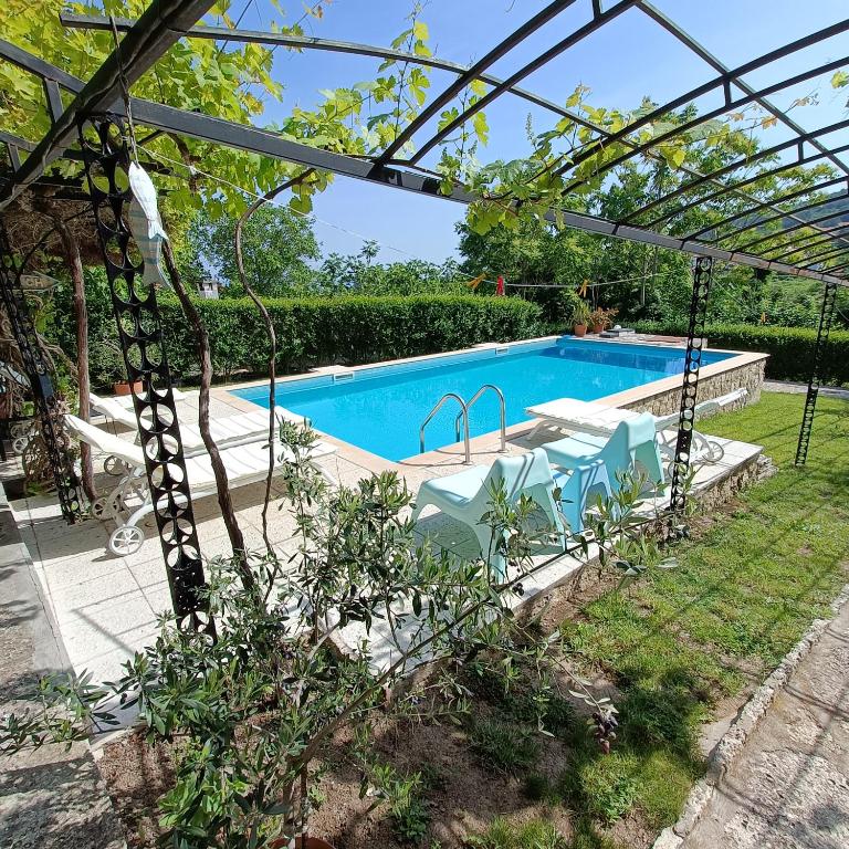 Bazén v ubytování Villa Regina Serafina nebo v jeho okolí