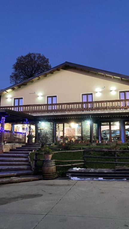 Budova, kde se bed and breakfast nachází