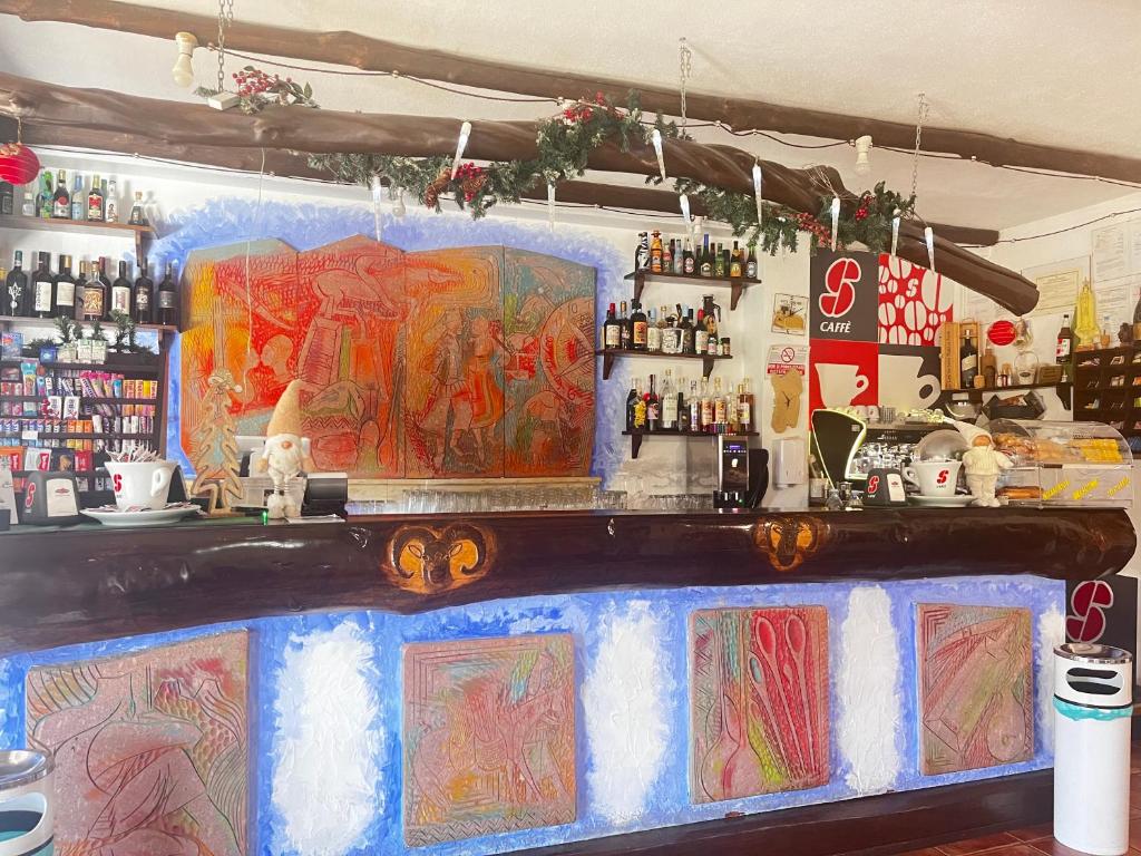 Lounge nebo bar v ubytování Is Cubas