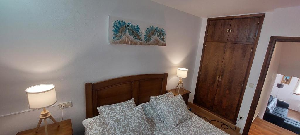 Postel nebo postele na pokoji v ubytování Casa Isabel