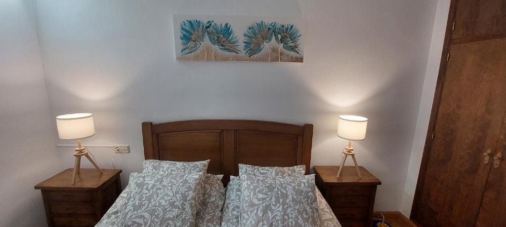 Postel nebo postele na pokoji v ubytování Casa Isabel