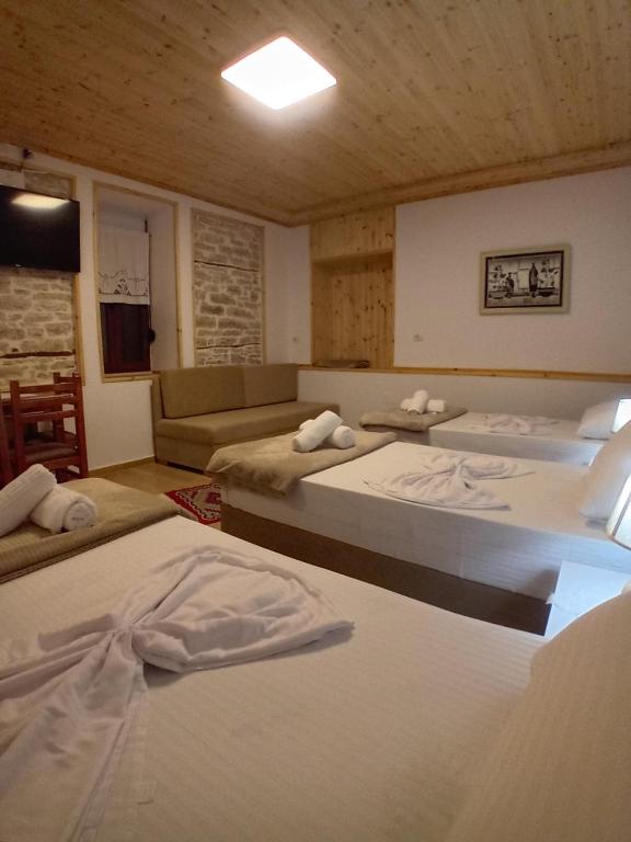 Postel nebo postele na pokoji v ubytování Arpet guesthouse