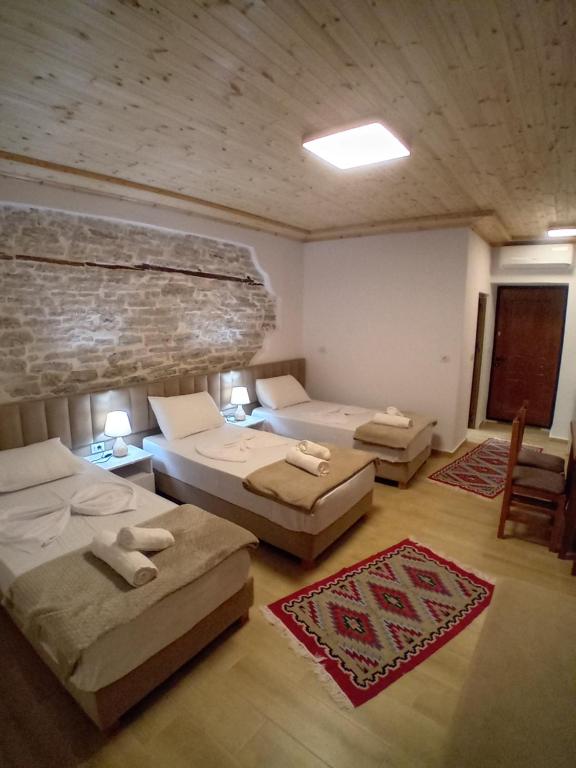 Postel nebo postele na pokoji v ubytování Arpet guesthouse