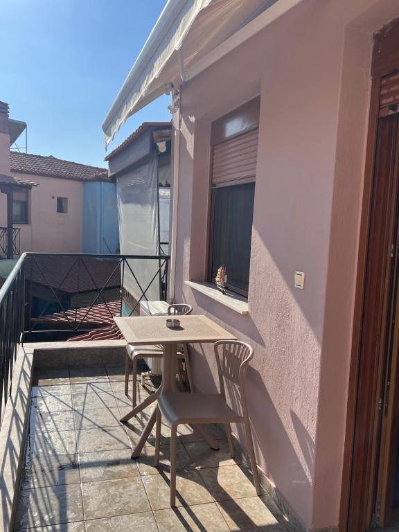 Balkón nebo terasa v ubytování Joanna Apartment