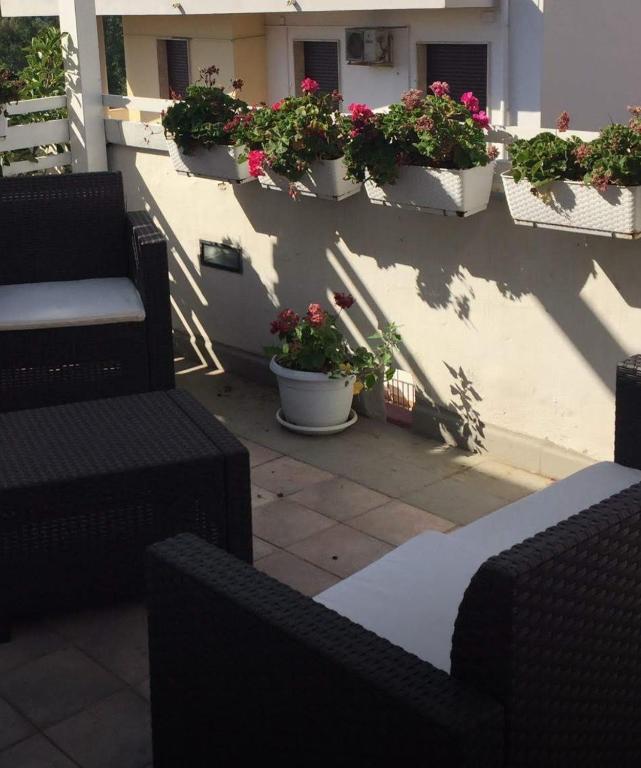 Balkón nebo terasa v ubytování Reggio Centro B&B