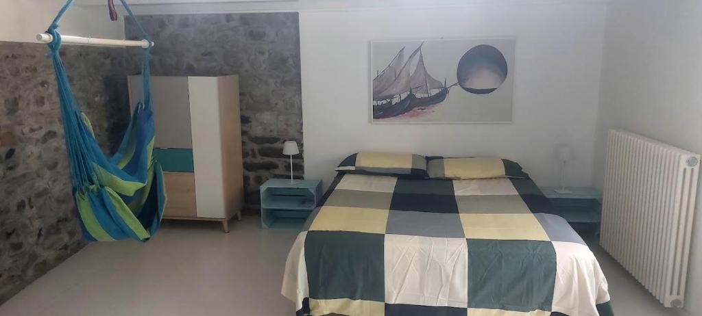 Postel nebo postele na pokoji v ubytování Casa Colore