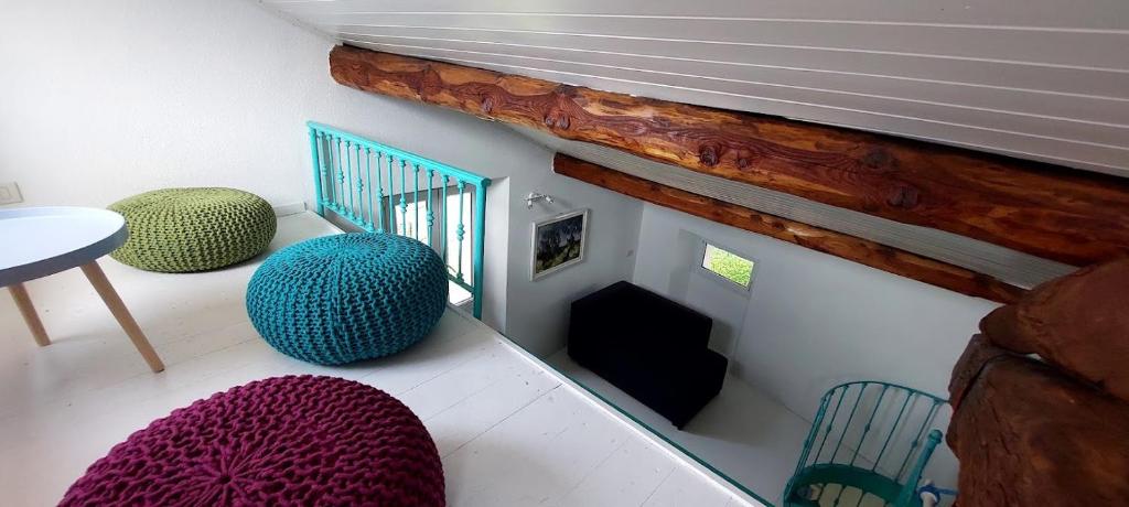 Posezení v ubytování Casa Colore