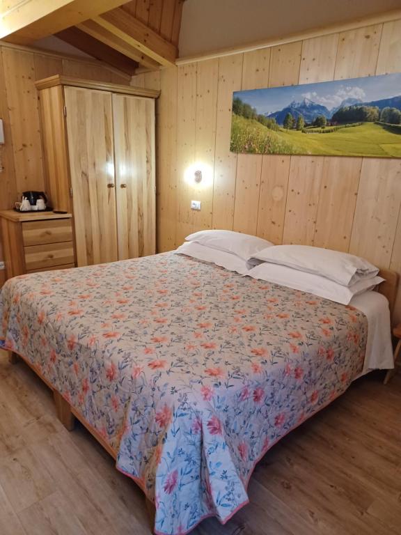Postel nebo postele na pokoji v ubytování Locanda Da Pierina