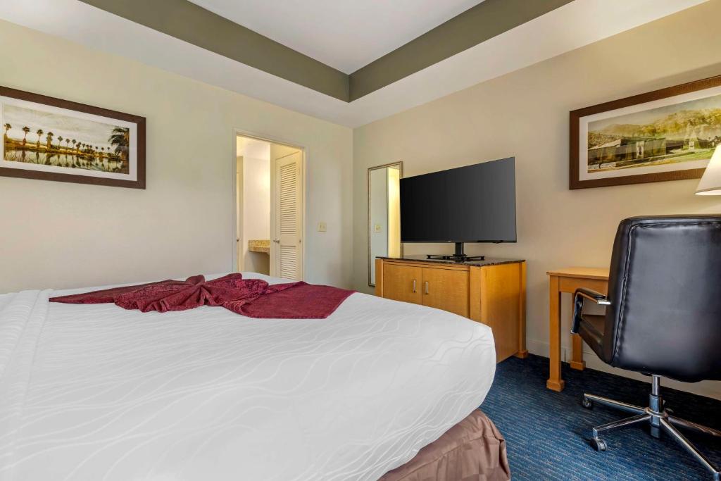 TV a/nebo společenská místnost v ubytování Best Western Plus Palm Desert Resort
