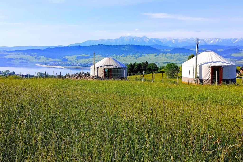 Příroda nedaleko luxury tent