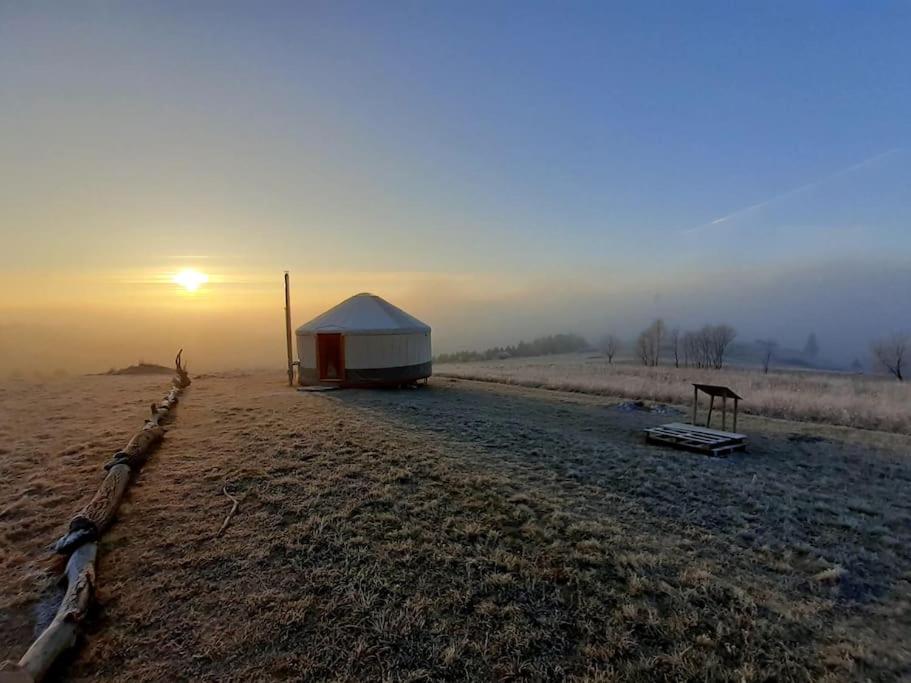 Příroda nedaleko luxury tent