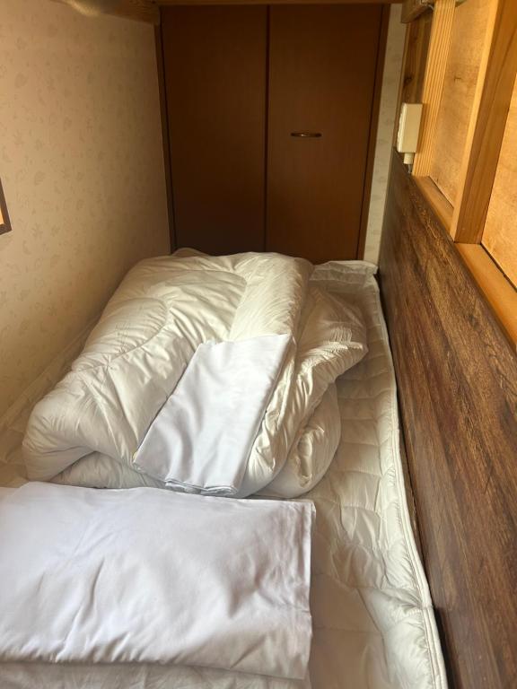 Postel nebo postele na pokoji v ubytování GuestHouse AIZU