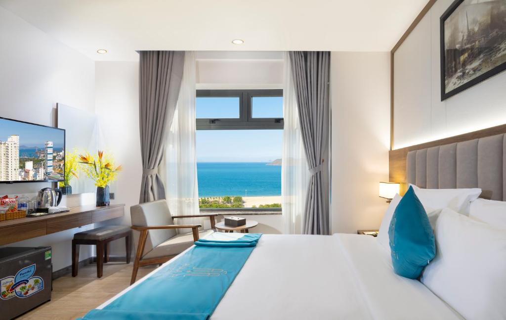 Phòng Deluxe Giường Đôi Nhìn Ra Biển