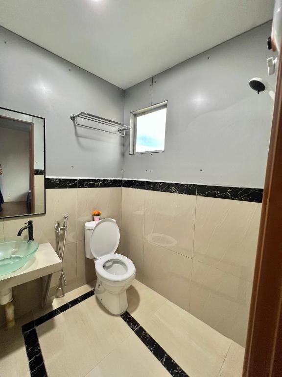 Koupelna v ubytování DP Residence SELAYANG