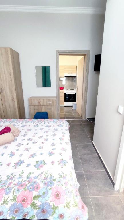 Postel nebo postele na pokoji v ubytování Iordanis