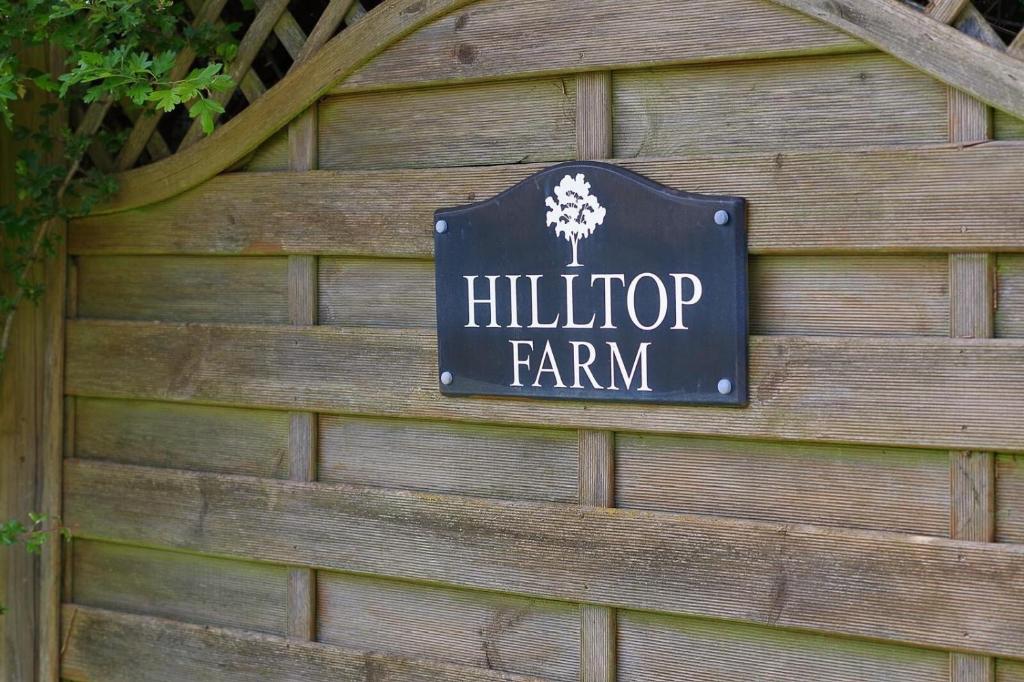 Certifikát, hodnocení, plakát nebo jiný dokument vystavený v ubytování Hilltop Farm