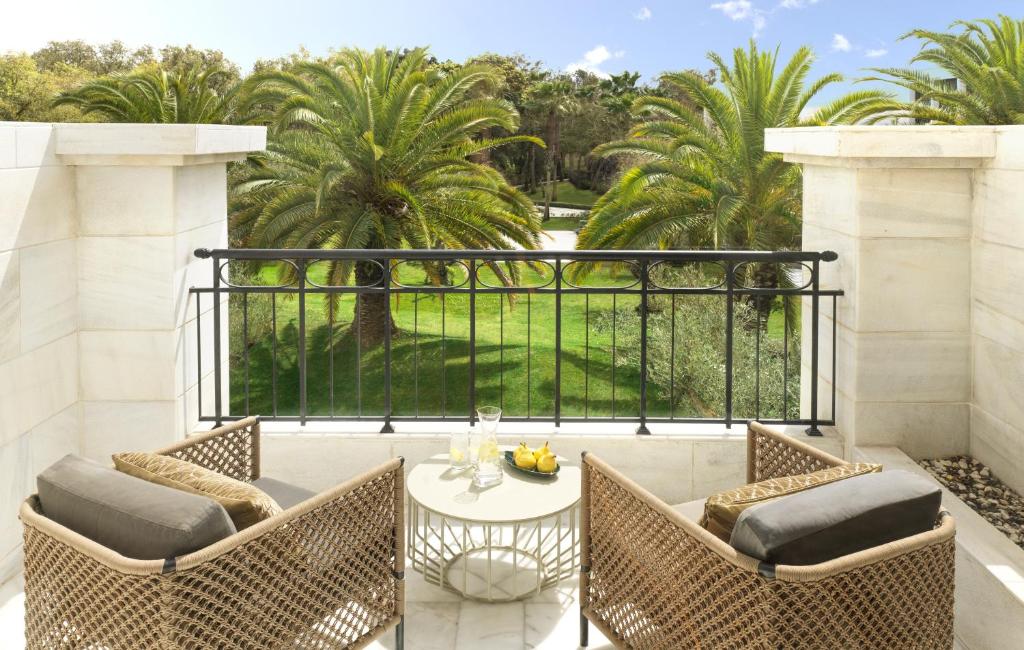 Balkón nebo terasa v ubytování The Ritz-Carlton Rabat, Dar Es Salam