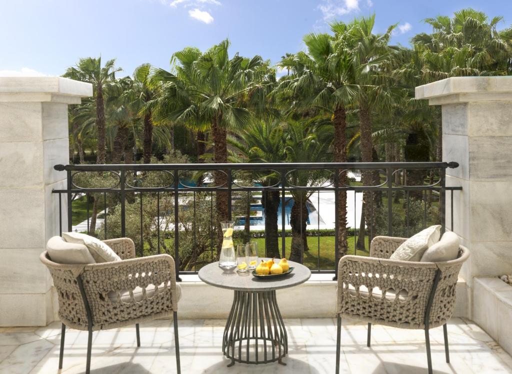 Balkón nebo terasa v ubytování The Ritz-Carlton Rabat, Dar Es Salam