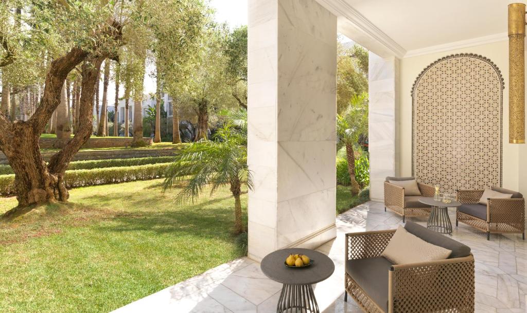 Zahrada ubytování The Ritz-Carlton Rabat, Dar Es Salam