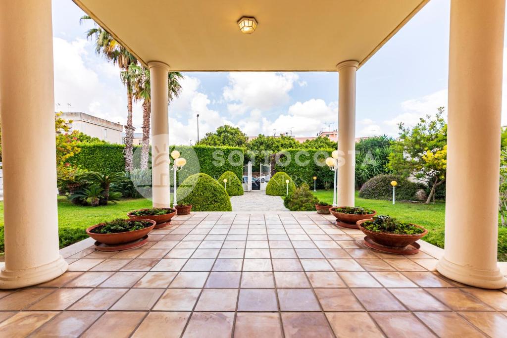 Zahrada ubytování Villa Aida