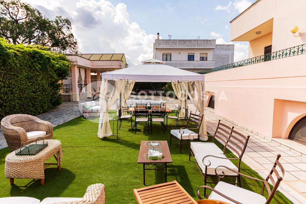 Posezení v ubytování Villa Aida