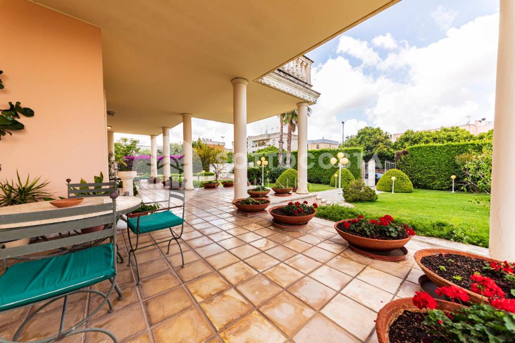 Zahrada ubytování Villa Aida