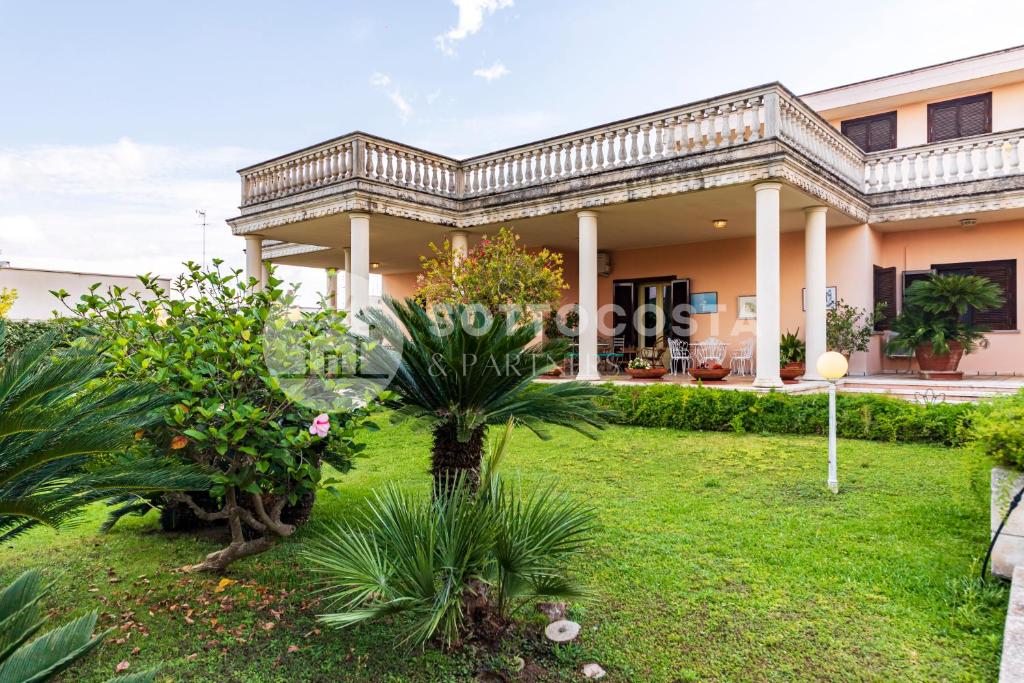 Zahrada ubytování Villa Aida