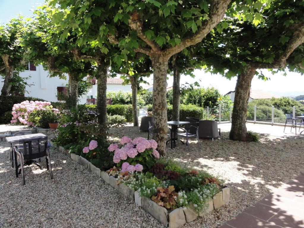 Zahrada ubytování Hotel Itsas Mendia